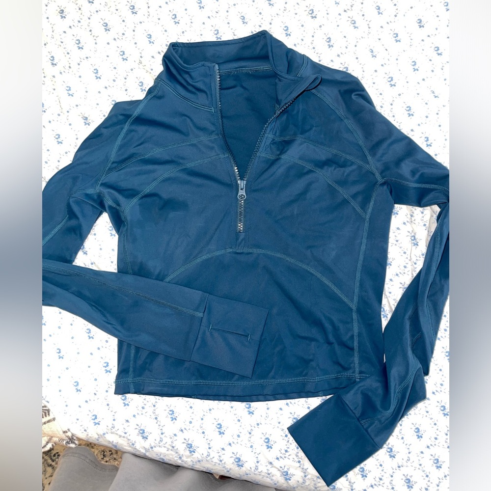 activewear quarter zip top